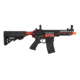 Lancer Tactical Enforcer Needletail Skeleton Crane Stock Low FPS, Black/Red, LT-29BACRL-G2-ME