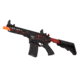 Lancer Tactical Enforcer Needletail Skeleton Crane Stock Low FPS, Black/Red, LT-29BACRL-G2-ME