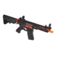 Lancer Tactical Enforcer Needletail Skeleton Crane Stock Low FPS, Black/Red, LT-29BACRL-G2-ME