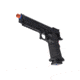 Lancer Tactical Knightshade Hi-Capa Gas Blowback Airsoft Pistol, Black/Blue, LTX-6BN