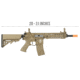 Lancer Tactical ProLine Series CQB M4 AEG Rifle, Tan, LT-24T-G2-ME