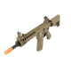 Lancer Tactical ProLine Series CQB M4 AEG Rifle, Tan, LT-24T-G2-ME