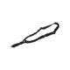 Lancer Tactical Tactical Single Point Bungee Gun Sling, Black, CA-979B