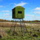 Landmark Permanent Blinds Landmark 6 x 6 Permament Blind, Dark Green LM600