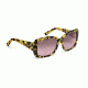Maui Jim Lani Sunglasses w/ Tokyo Tortoise Frame and Maui Rose Lenses - RS239-10L, Quarter View