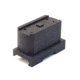 LaRue Tactical Aimpoint Micro QD Mount, 1/3 Co-Witness, Black, LT660