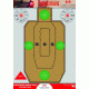 Laser Ammo Heavy Gage Target,16x23in LAHGT-1