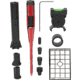 LaserLyte Deluxe Bore Sight Kit, Universal Fit .22-.50 Caliber Plus 12 Gauge/20 Gauge, Red/Black, 1231437