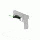 LaserMax Uni-Max Picatinny Rail Mounted Lasersight, Green LMS-UNI-G