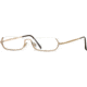 Laura Ashley Christal SELA CHRI00 Single Vision Prescription Eyewear - Gold SELA CHRI005245 GO
