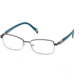 Laura Ashley Frances SELA FRAS00 Single Vision Prescription Eyeglasses - C2 - Light Gunmetal SELA FRAS005235 GM