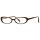 Laura Ashley Lana SELA LANA00 Single Vision Prescription Eyewear - Amber SELA LANA005335 BN