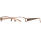 Laura Ashley Melanie SELA MELA00 Progressive Prescription Eyeglasses - Cinnamon SELA MELA004935 BN