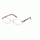 Laura Ashley Whitley SELA WHIL00 Single Vision Prescription Eyeglasses - C2 - Gold/red Tort SELA WHIL005135 RD