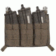 LBX Tactical Triple M4 Modular Panel, Mas Grey LBX-4020B MAS Grey
