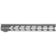 USED, Lead &amp; Steel JAG Ar15/M16 Free Float Handguard, Charcoal, JAG-HG-15-GRY