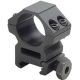 USED, Leapers UTG ACCUSHOT 1in/2PCs Medium Profile Picatinny/Weaver Rings, Black, RGWM-25M4