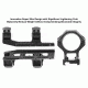 Leapers ACCU-SYNC 30mm Medium Pro 50mm / Offset Picatinny Rings AIR31850