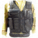 Leapers Deluxe Tactical Vest with Quick Draw Holster, Pouch and Belt-XXLarge Black PVC-V647BT