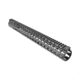 USED Leapers Keymod Compat. M and P10 17 in Super Slim Free Float Rail Handguard, Black MTU038SSKC, EDEMO3, Used, Condition Like New, Inspect and Rebox