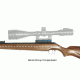 Leapers Compensation Scope Mount for RWS Airgun w/ T06 Trigger MNT-DNT06