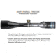 Leapers True Hunter Classic Rifle Scope, 3-9x40mm, 1inch Tube, Second Focal Plane, Wire Mil-dot Reticle, Matte Black, SCP-3940EW