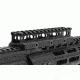 Leapers UTG 13-Slot Super Slim Picatinny Riser Mount, Black, .83in Height, MT-RSX8L