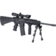 Leapers UTG 1in 4x32 Full Size Mil-dot Scope w/ Picatinny/Weaver Rings, Pre-adj at 100 Yds SCP-U432FW