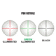 Leapers UTG 2-7x32 1in Handgun Scope, up to 25in Eye Relief, PDC Reticle, SCP-27PRGW
