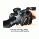 Leapers UTG 3-12X44 30mm Rifle Scope, AO, 36-Color Glass Mil-Dot, QD Rings, _x000D_ SCP3-UG312AOIEW