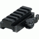 Leapers UTG 5-Slot Universal QD Lever Lock Adaptor and Riser, 15mm/Saddle Ht., 60mm/Length MNT-RSQD605, EDEMO1