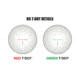 Leapers UTG 6in ITA Red/Green CQB Sight,T-Dot Reticle w/Offset QD Mount SCP-TDTDQ