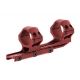 UTG Pro ACCU-SYNC 30mm Medium Profile 50mm Offset Picatinny Rings, Red, AIR31850AR