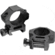 Leapers UTG ACCUSHOT 1in/2PCs Low Profile Picatinny/Weaver Rings, Black, RGWM-25L2