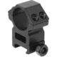 Leapers UTG ACCUSHOT 1in/2PCs Medium Profile Picatinny/Weaver Rings, Black, RGWM-25M4