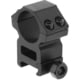 Leapers UTG ACCUSHOT 1in/2PCs Medium Profile Picatinny/Weaver Rings Pair, Black, RGWM-25M4