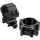 Leapers UTG ACCUSHOT 30mm/2PCs Low Profile Picatinny/Weaver Rings, Black, RGWM-30L4