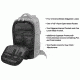 Leapers UTG Ambi 24/7 Cross Body Shoulder Vital Sling Pack,Black PVC-SP247B