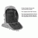 Leapers UTG Ambi 24/7 Cross Body Shoulder Vital Sling Pack,Black PVC-SP247B