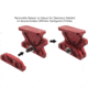 Leapers UTG Angled Index Mount, Keymod, Matte Red, TL-TRK01R
