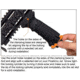 Leapers UTG Ergonomic Ambidextrous Vertical Foregrip, Black, RB-FGRP168B