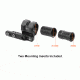 Leapers UTG Keymod Offset Flashlight Ring Mount, Matte Black RG-FL27KC
