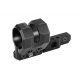 Leapers UTG Keymod Offset Flashlight Ring Mount, Matte Black, RG-FL27KC