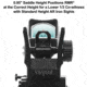 Leapers UTG Picatinny Optic Mount, Red Dot Mount