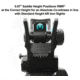 Leapers UTG Picatinny Optic Mount, Red Dot Mount