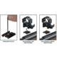 Leapers UTG Low Profile Dovetail to Picatinny Rail Mount Adapter, Black, MNT-DT2PW01