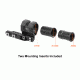 Leapers UTG M-LOK Offset Flashlight Ring Mount, Matte Black RG-FL27MC