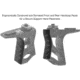 Leapers UTG M-LOK Ultra Slim Handstop, Matte Black, TL-HSM01