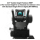 Leapers UTG Optic Mount Kit for RMR, Red Dot Mount, Fits Picatinny Rail, RMR Footprint, Anodized Finish, Black, Includes Absolute Co-Witness and Low Profile Height Mounts
