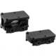 Leapers UTG Optic Mount Kit for RMR, Red Dot Mount, Fits Picatinny Rail, RMR Footprint, Anodized Finish, Black, Includes Absolute Co-Witness and Low Profile Height Mounts